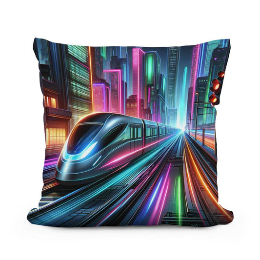 Neon Velocity Cotton Cushion - Main Image