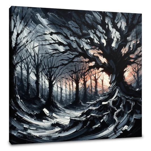 Gothic Twilight Forest Canvas - Main Image