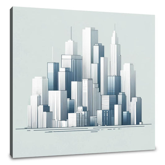 Skyline Symphony Canvas - Main Image