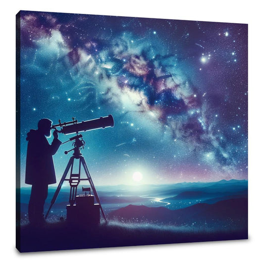 Astronomer's Wonder Canvas - Main Image