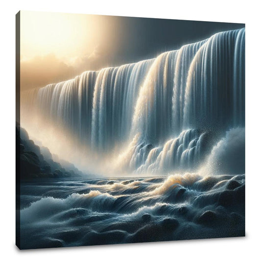 Majestic Waterfall Canvas - Main Image
