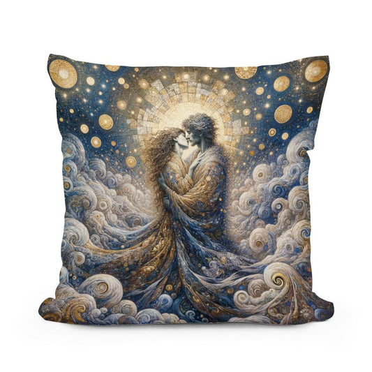 Starry Embrace Cotton Pillow - Main Image