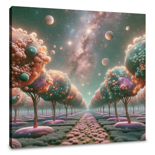 Cosmic Orchard Canvas - Main Image
