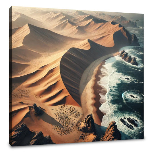 Desert Meets Ocean Canvas - Main Image