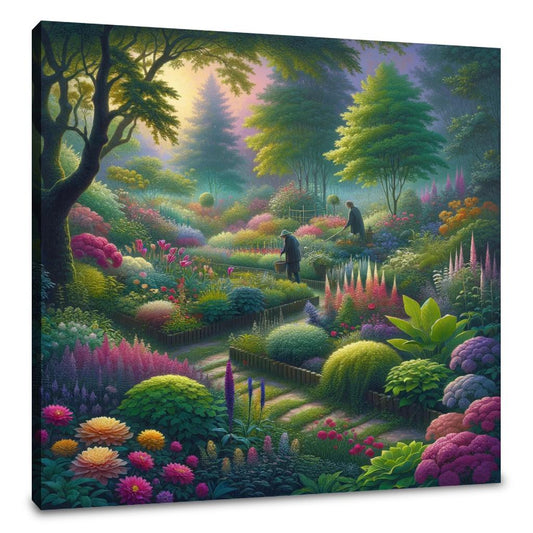 Dawn Garden Canvas - Main Image