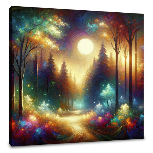 Moonlit Enchantment Canvas - Main Image