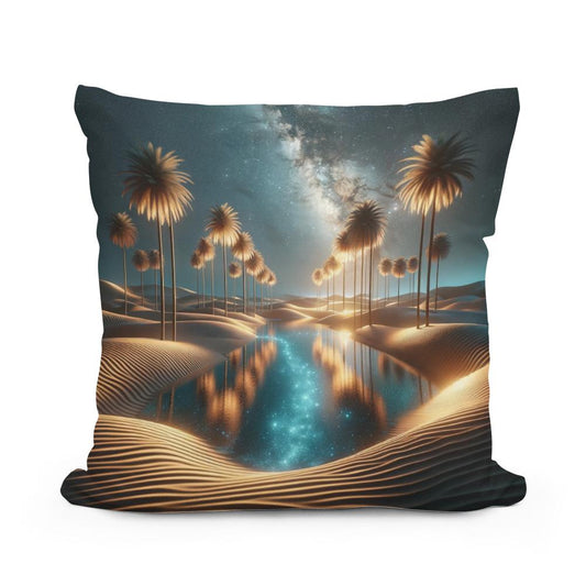 Starlight Oasis Cotton Cushion - Main Image