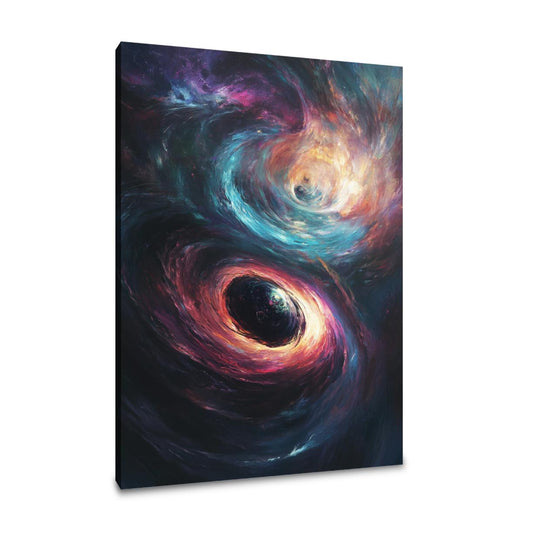 Cosmic Vortex Canvas - Main Image