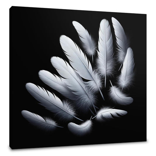 Feathered Serenity Canvas - Main Image