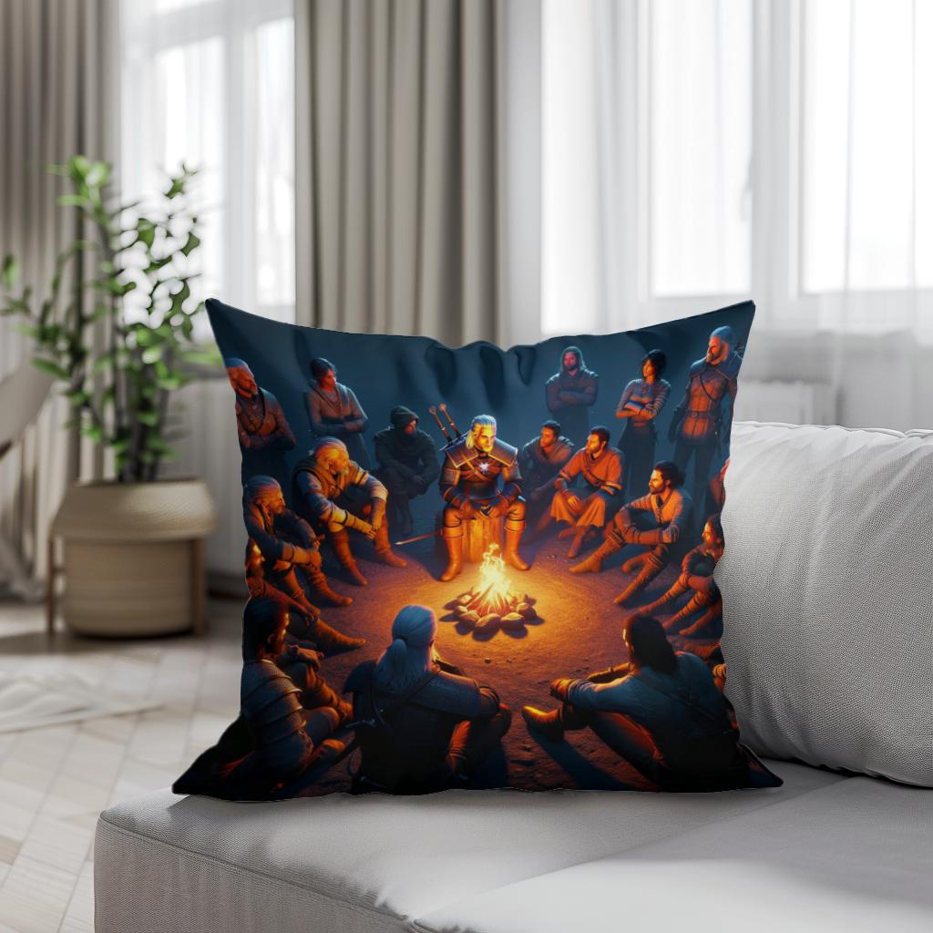 Ethereal Dreams Cotton Cushion - Secondary Image 4