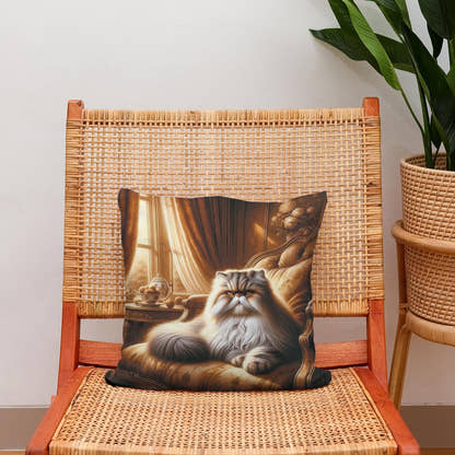 Persian Elegance Cotton Cushion - Secondary Image 2