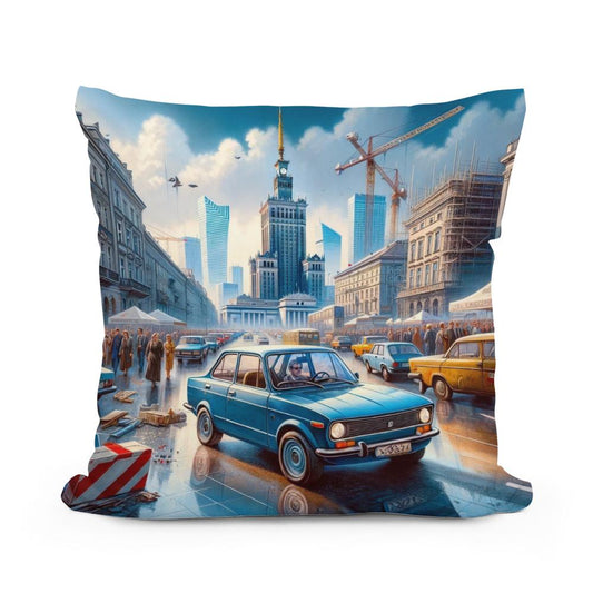 Warsaw Reimagined Cotton Cushion - Main Image