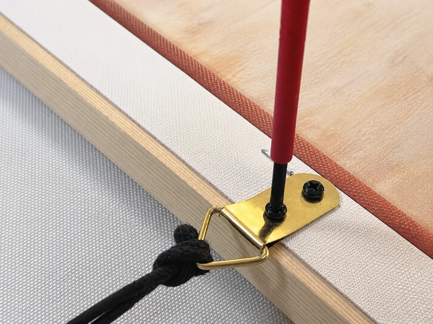 Attaching the Triangular D-Rings
